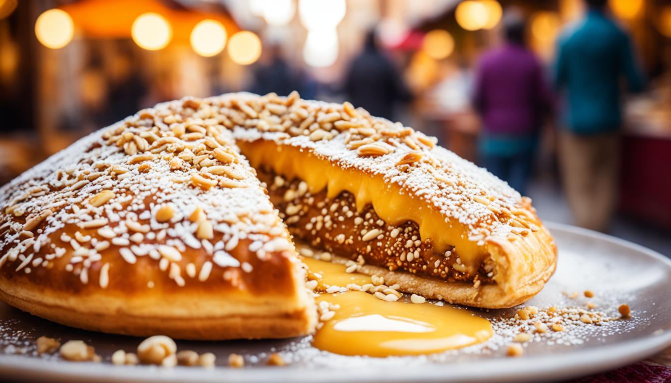 Babouches blighates gâteau au sésame et miel