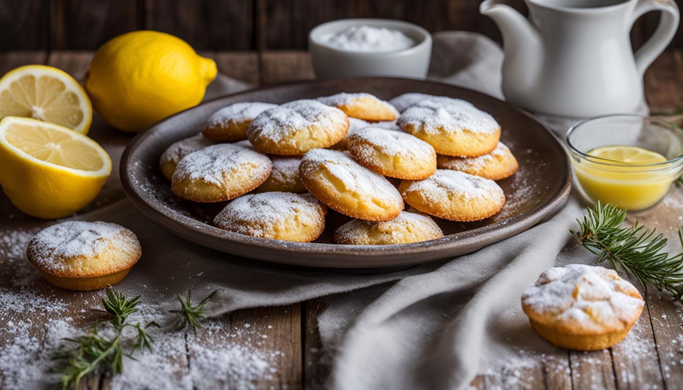 Biscuits au citron "Lemon Crinkles"