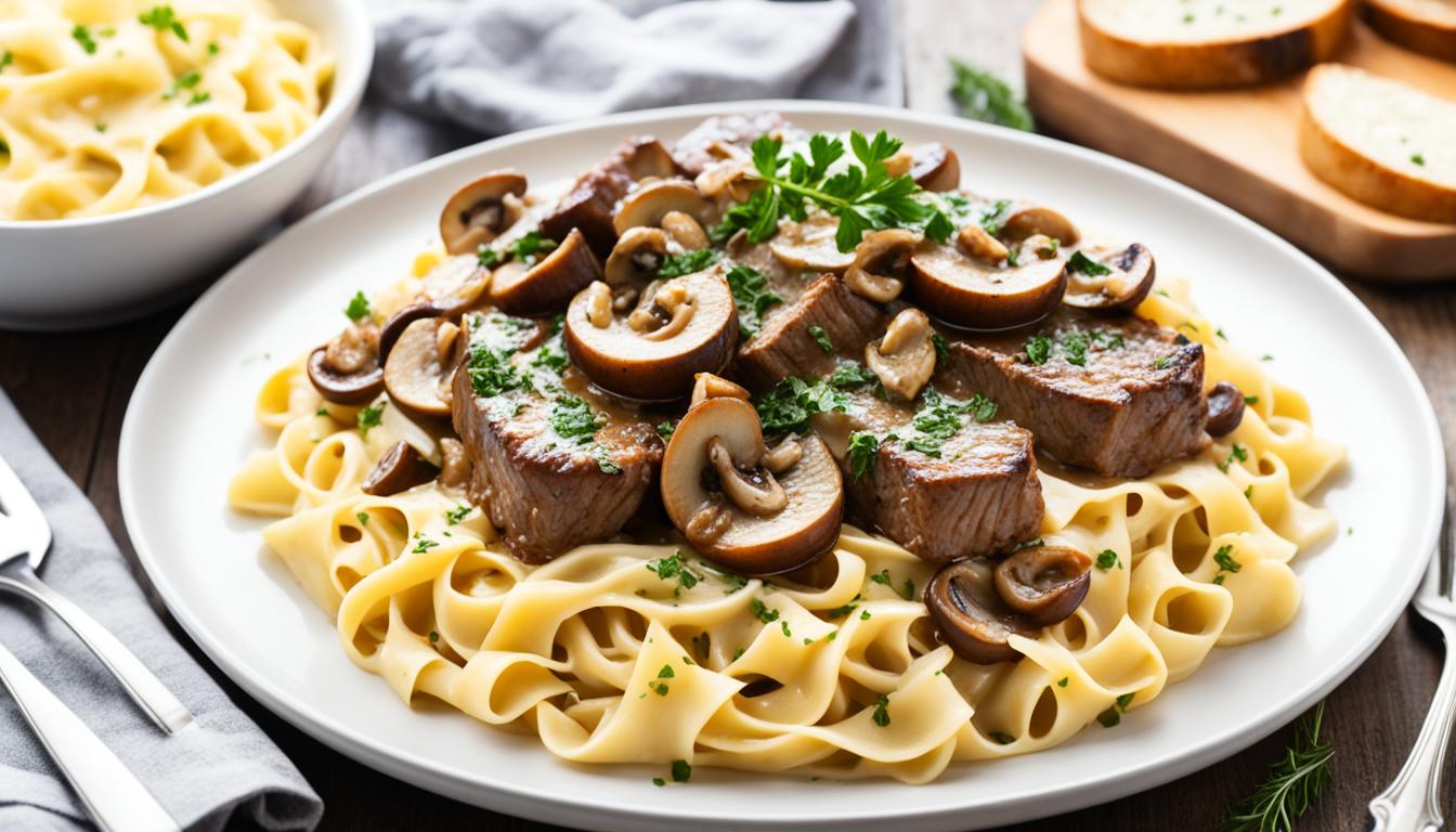 Boeuf stroganoff recette de Alain Ducasse