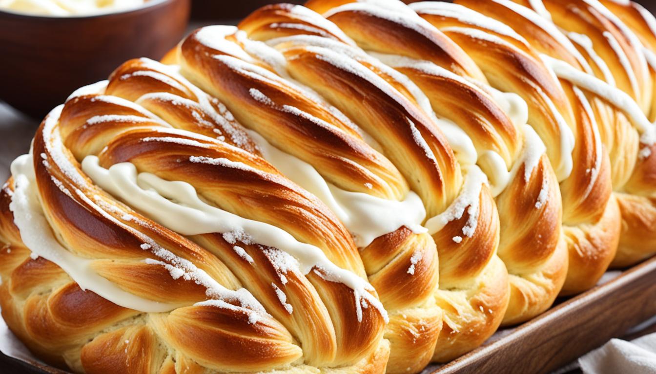 Brioche au mascarpone tressée (sans beurre)