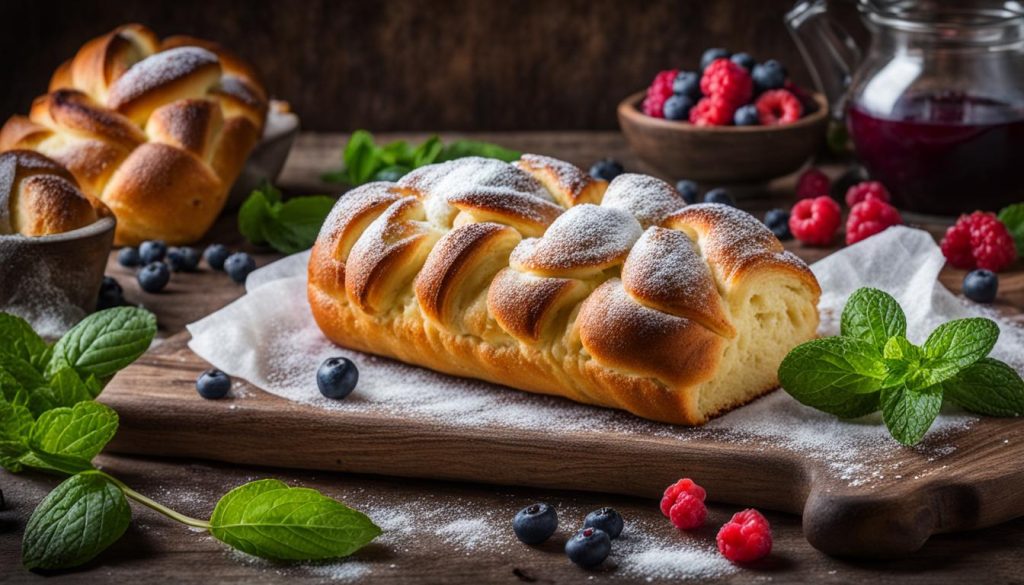 Brioche moelleuse au mascarpone tressée