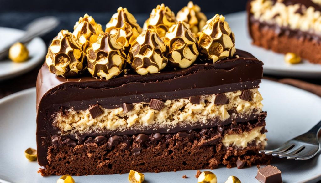 Bûche aux ferrero rochers facile