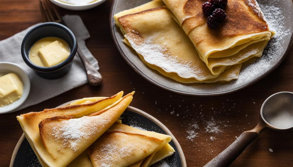 Crêpes moelleuses et légères de Cyril Lignac