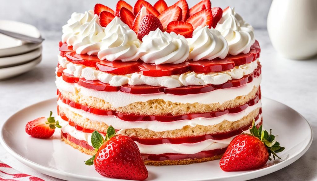 Gâteau Moelleux Aux Fraises