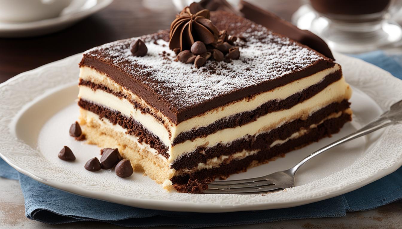 Layer cake Tiramisu (gâteau à étages)