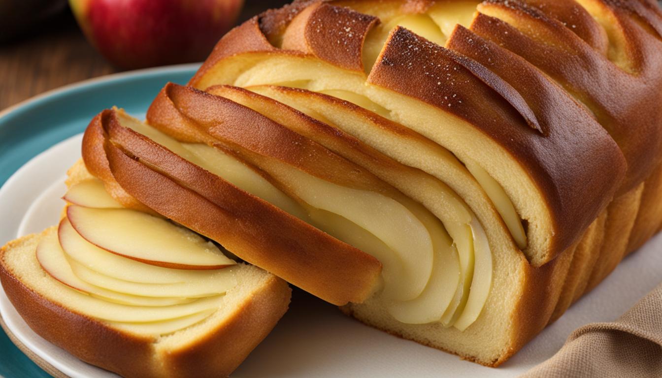 Recette brioche roulée aux pommes et cannelle