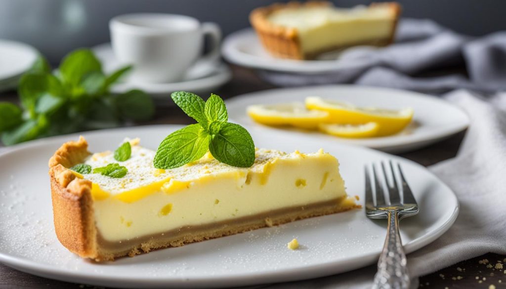 Tarte à la ricotta et au citron