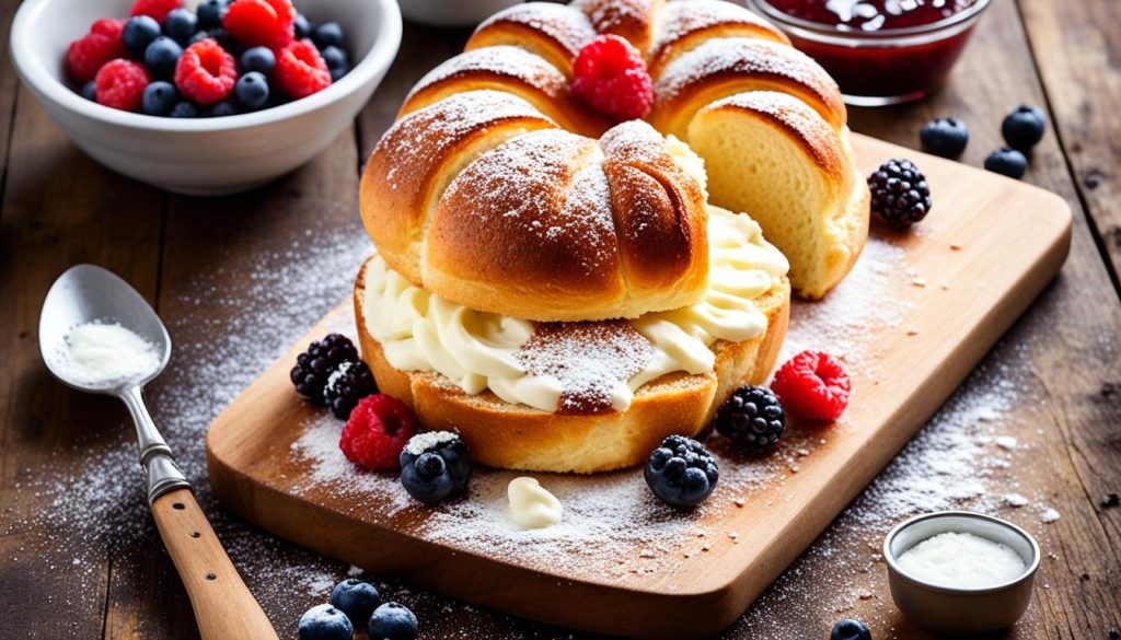 brioche légère au fromage blanc