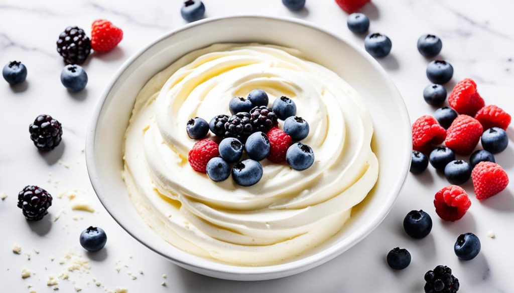 crème mascarpone légère