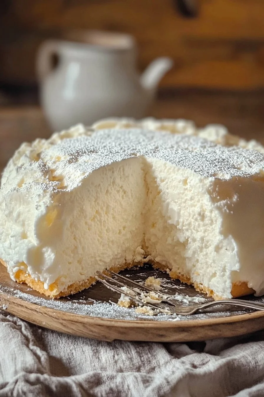 Light and fluffy Yogurt Cloud Cake with a perfect texture and taste