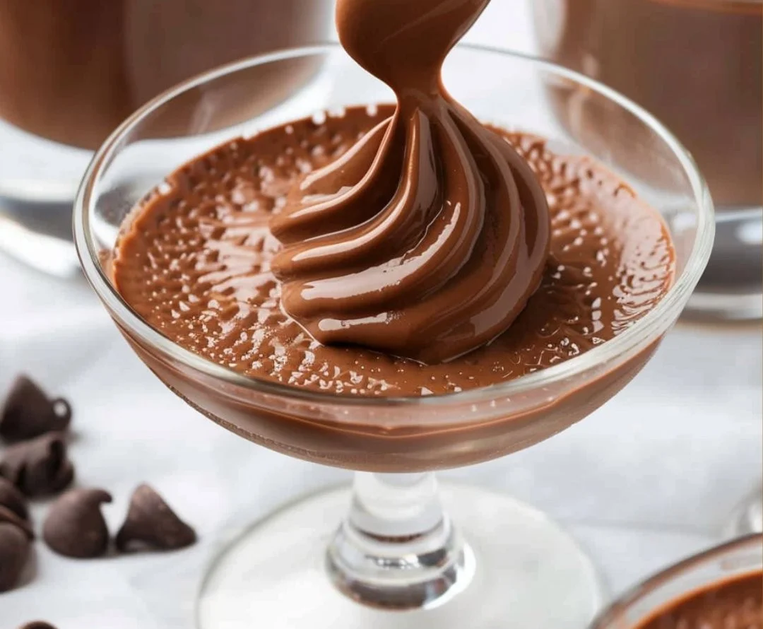 Decadent Chocolate Panna Cotta served in elegant dishes garnished with berries