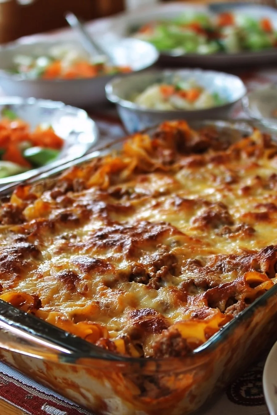 Delicious Poor Man Husband Casserole with simple ingredients for a hearty meal