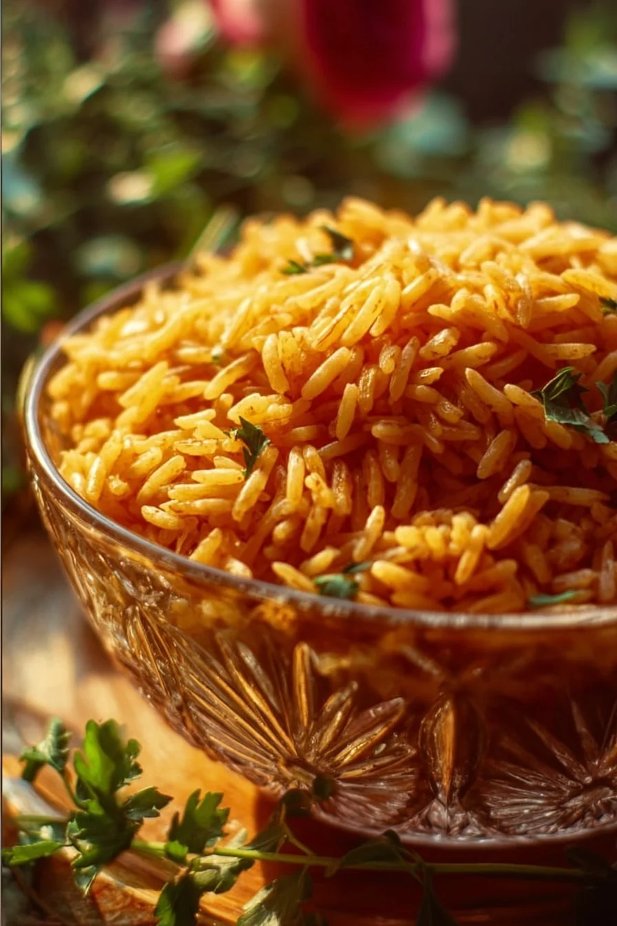 Delicious Rice A Roni dish served in a bowl with vegetables