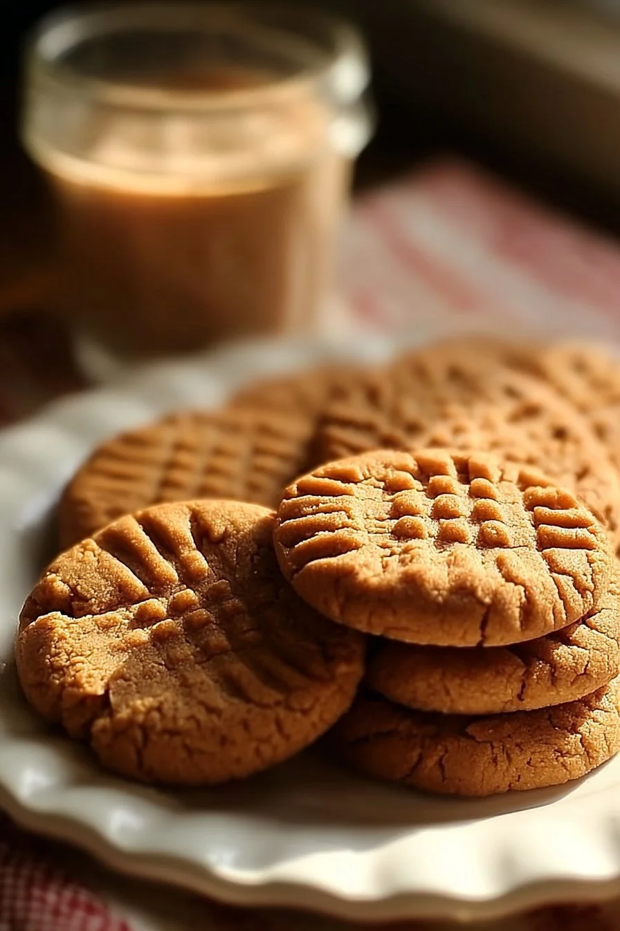 Delicious homemade peanut butter cookies inspired by Jimmy Carter's grandmother.