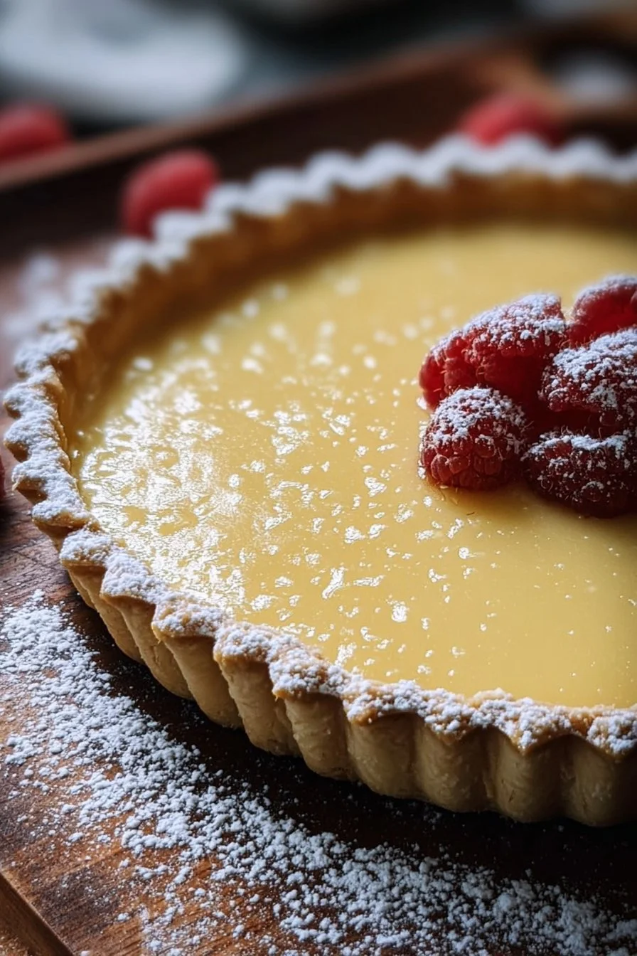 A delicious homemade sweet tart crust ready for filling with fruits or creams.