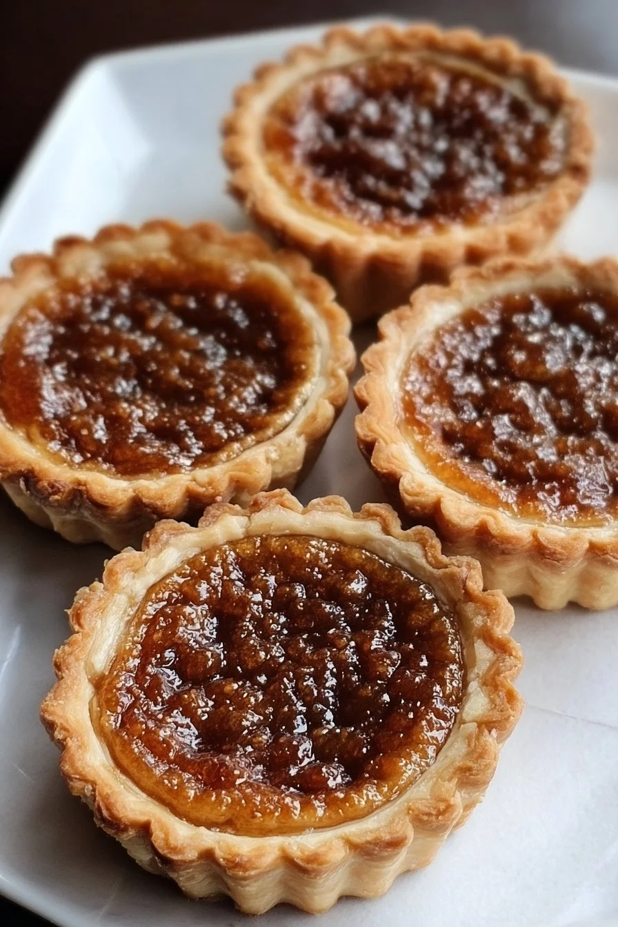 Classic Canadian butter tarts with a rich filling and flaky pastry