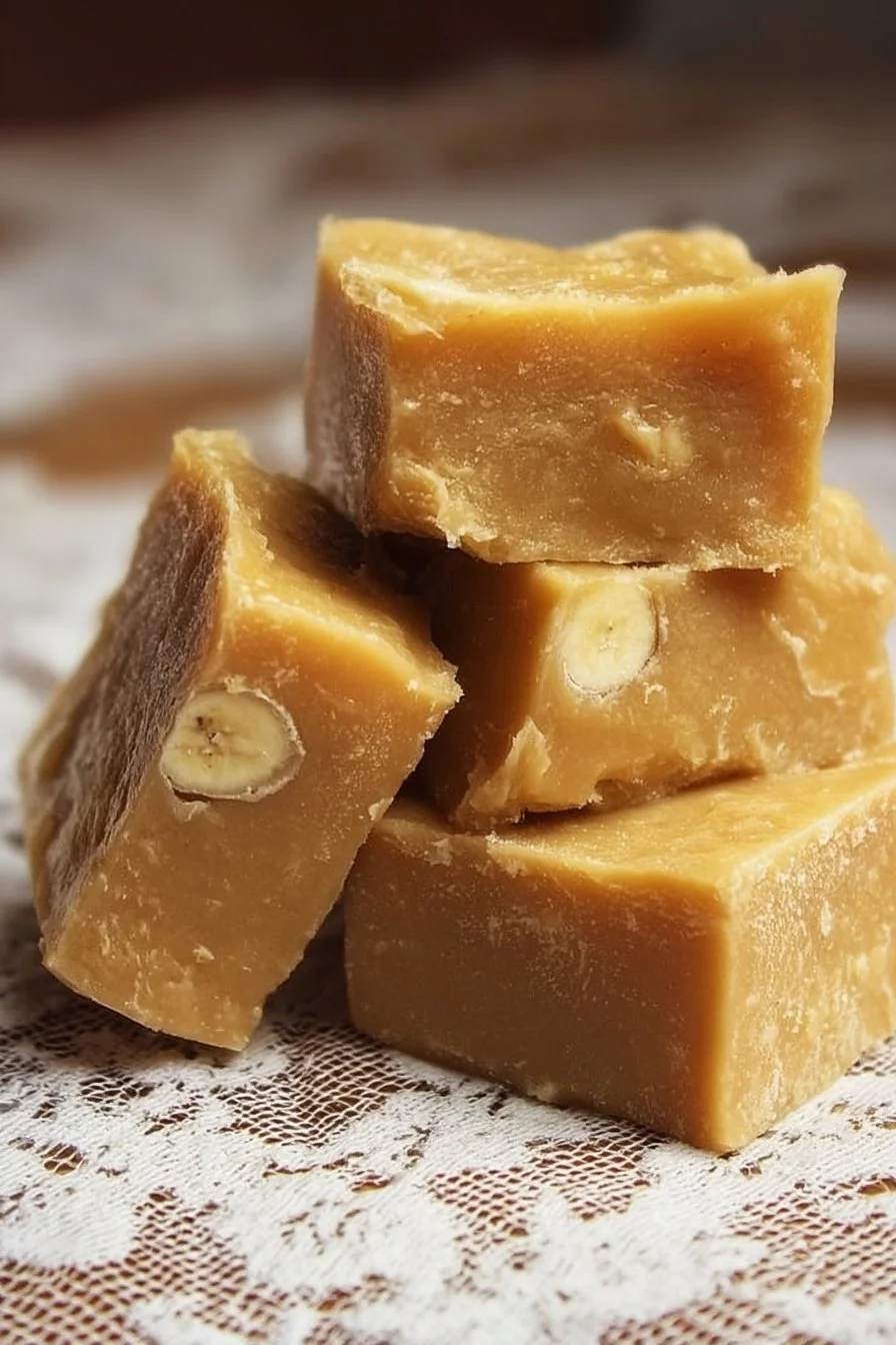 Delicious banana fudge dessert served in a bowl