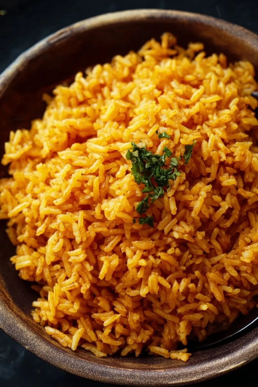 A bowl of delicious Rice-a-Roni with vegetables and spices