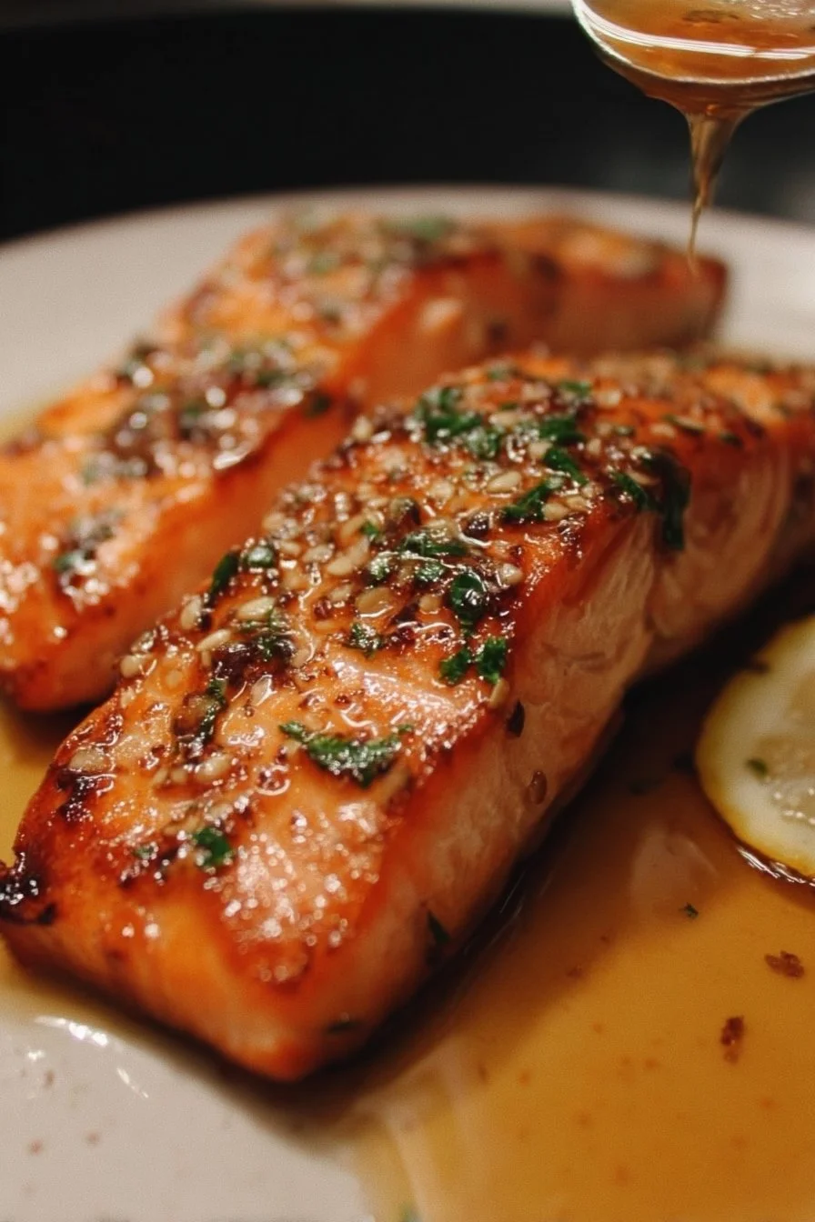 How to make salmon glaze for cooking