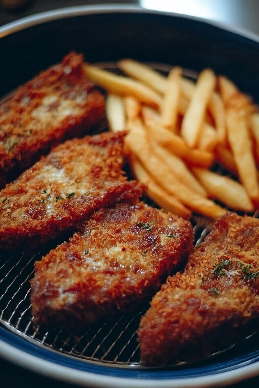 Variety of delicious air fryer meals cooked to perfection
