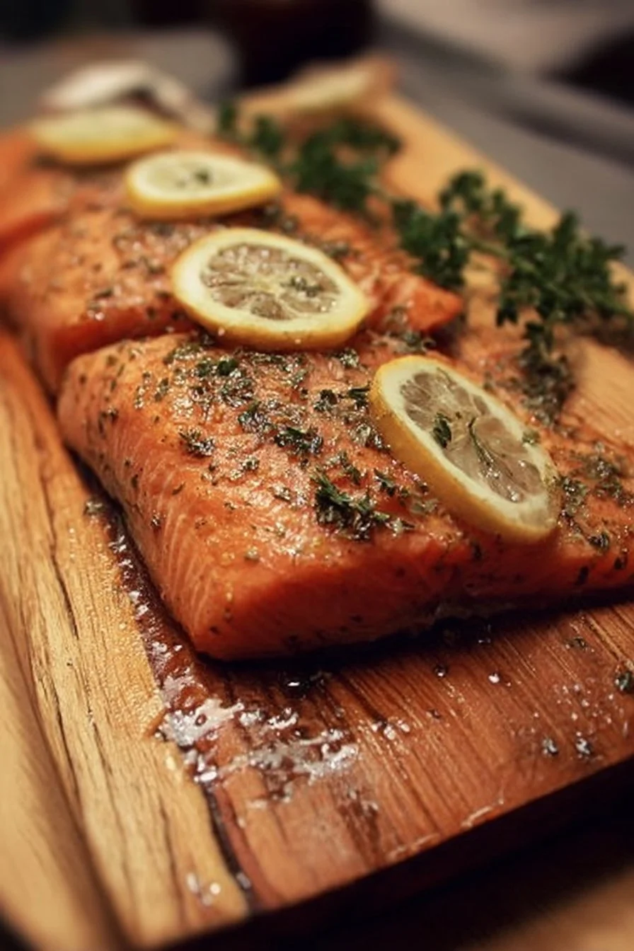 Cedar Planked Salmon