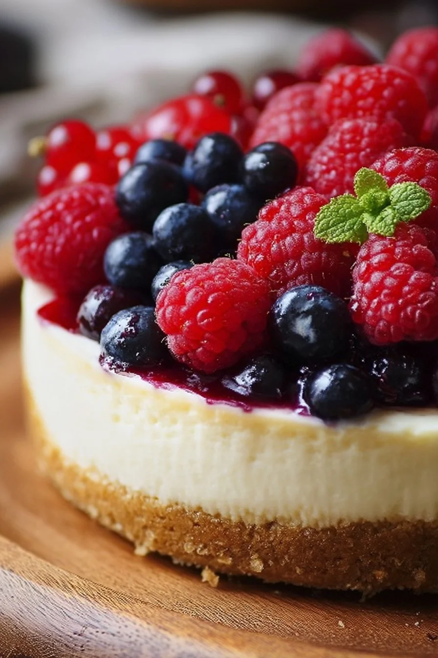 Delicious Berry Cheesecake