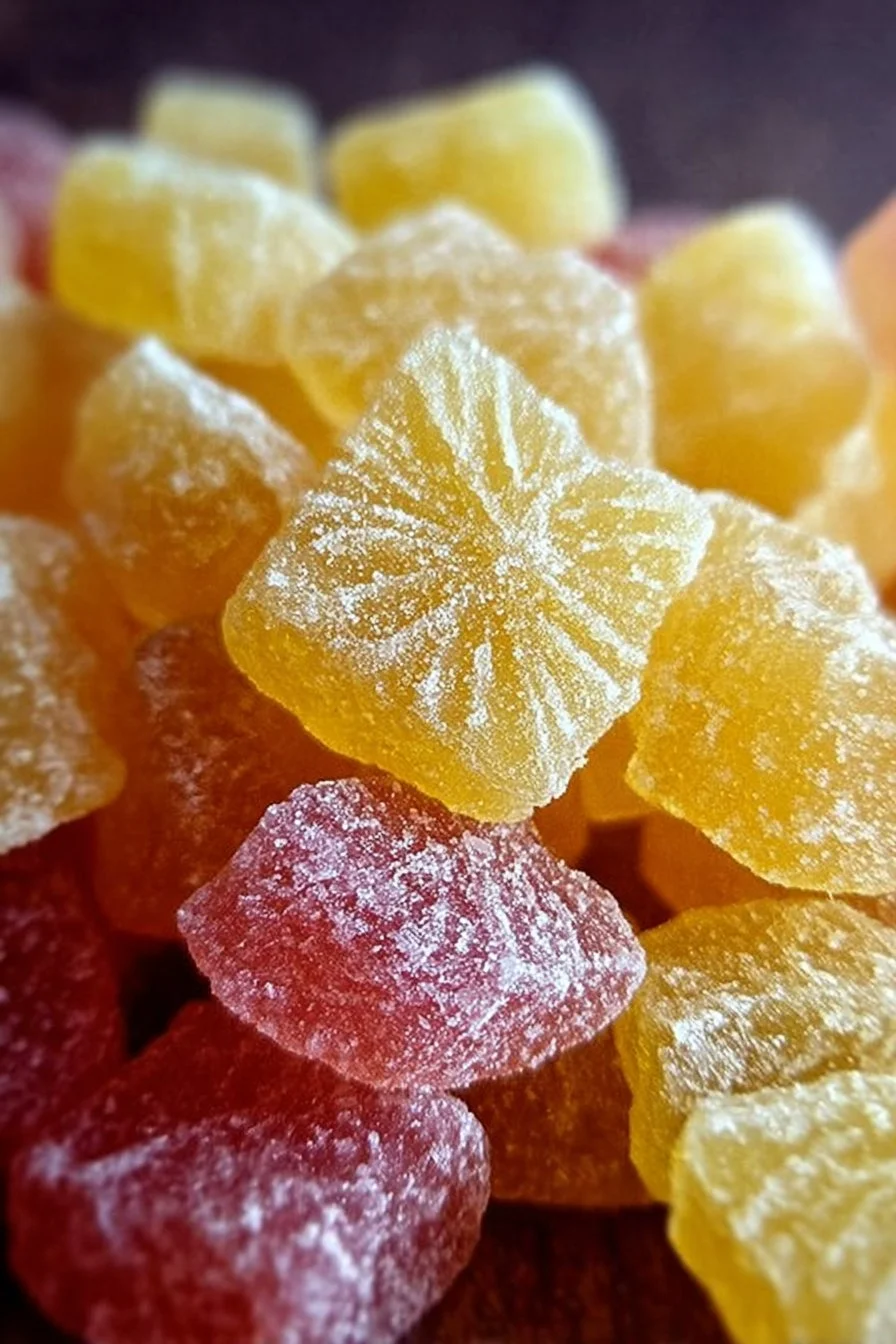 Homemade Pineapple Cowboy Candy with vibrant colors and delicious flavors