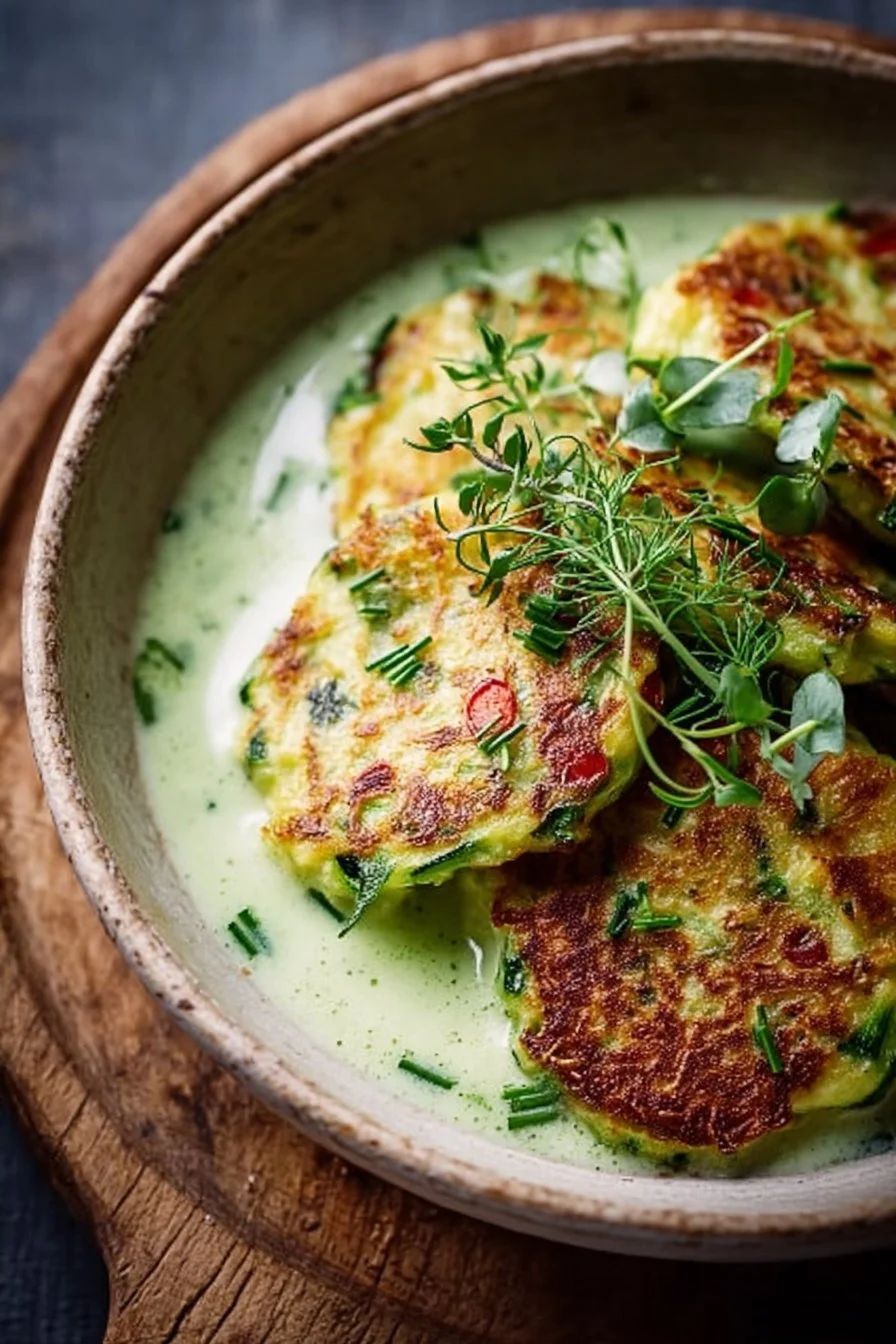Savory Zucchini Fritters