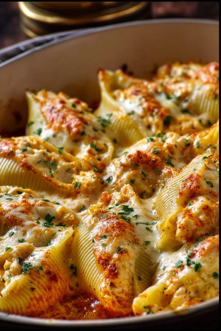 Best Creamy Cajun Chicken Stuffed Shells