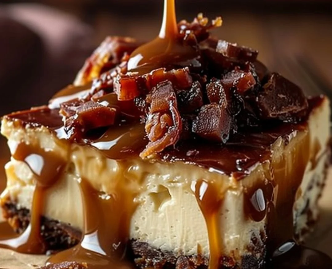 Bourbon Caramel Cheesecake