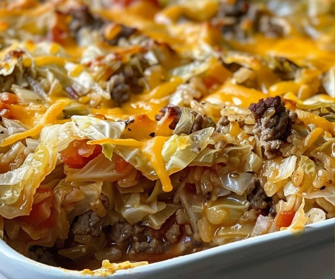 Cabbage Beef Bake