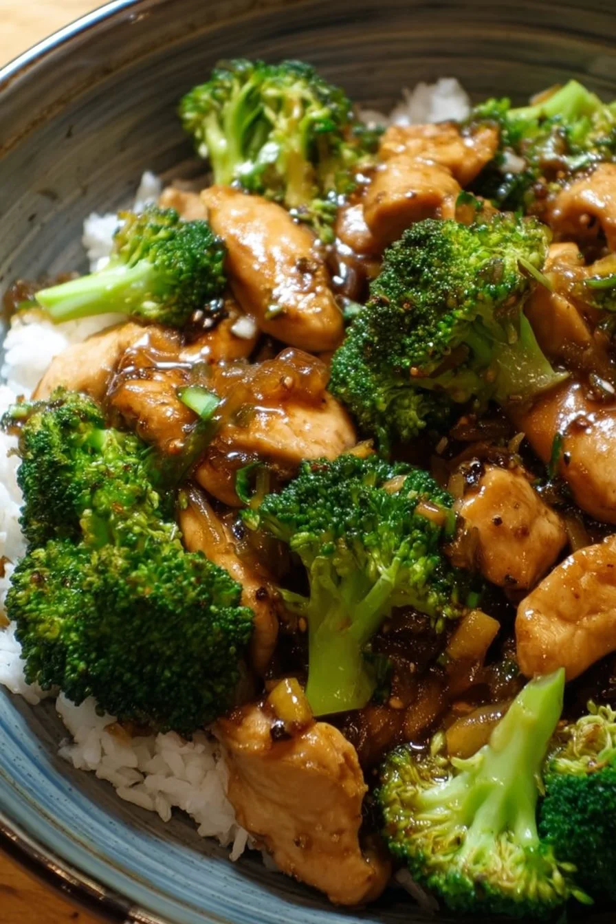 Chinese Chicken and Broccoli Stir Fry