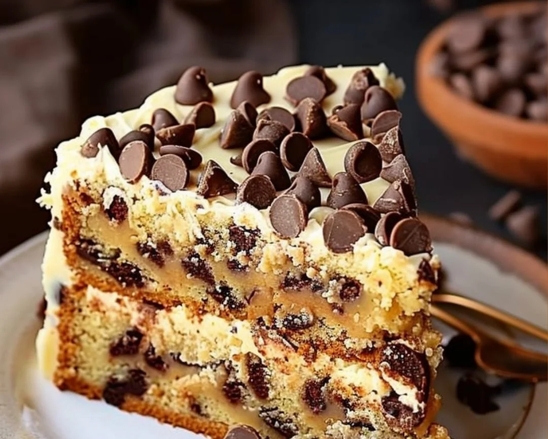 Chocolate Chip Cookie Cake