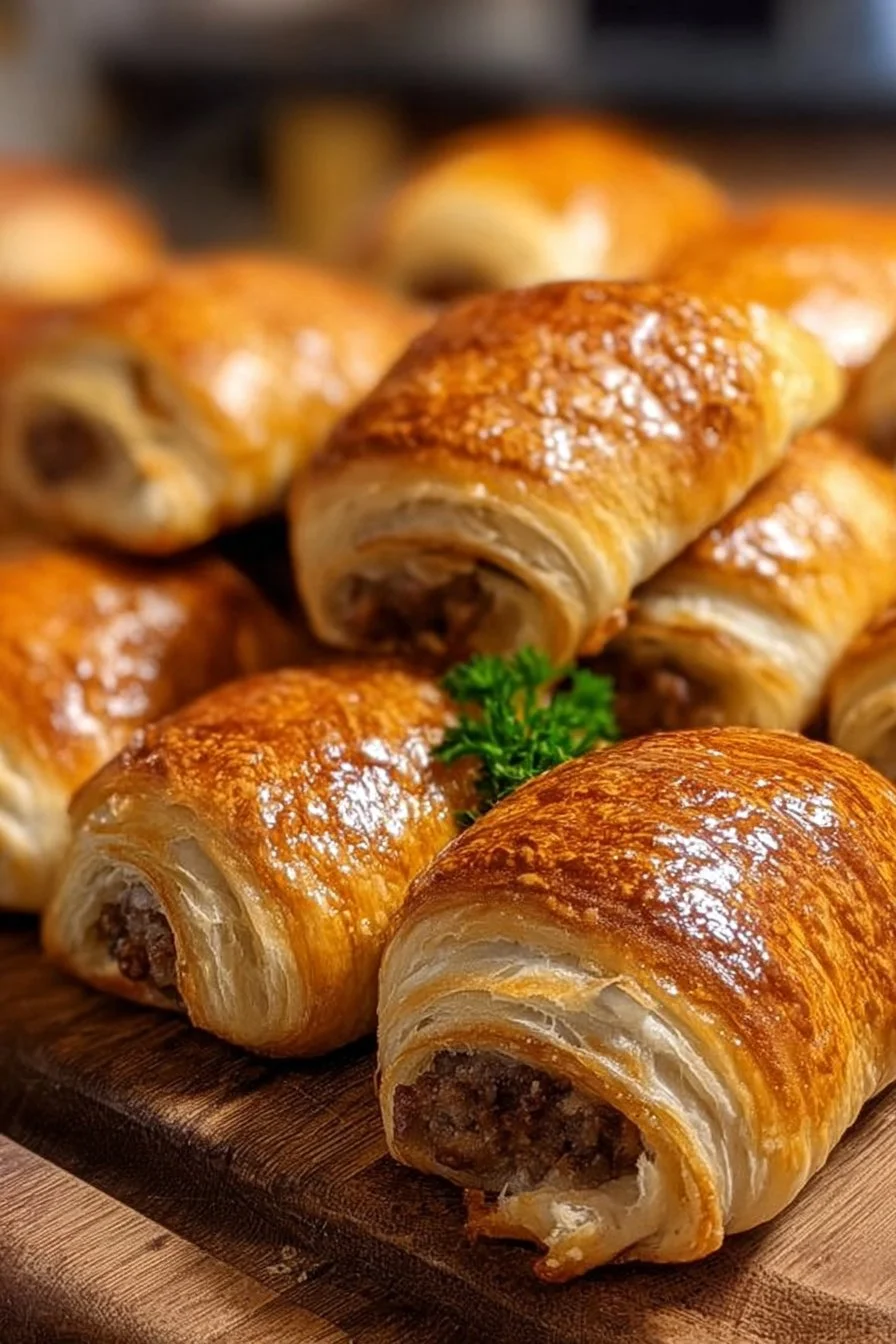 Delicious Breakfast Sausage Crescent Rolls
