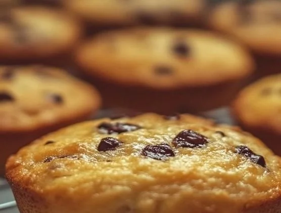 Delicious Sourdough Chocolate Chip Muffins