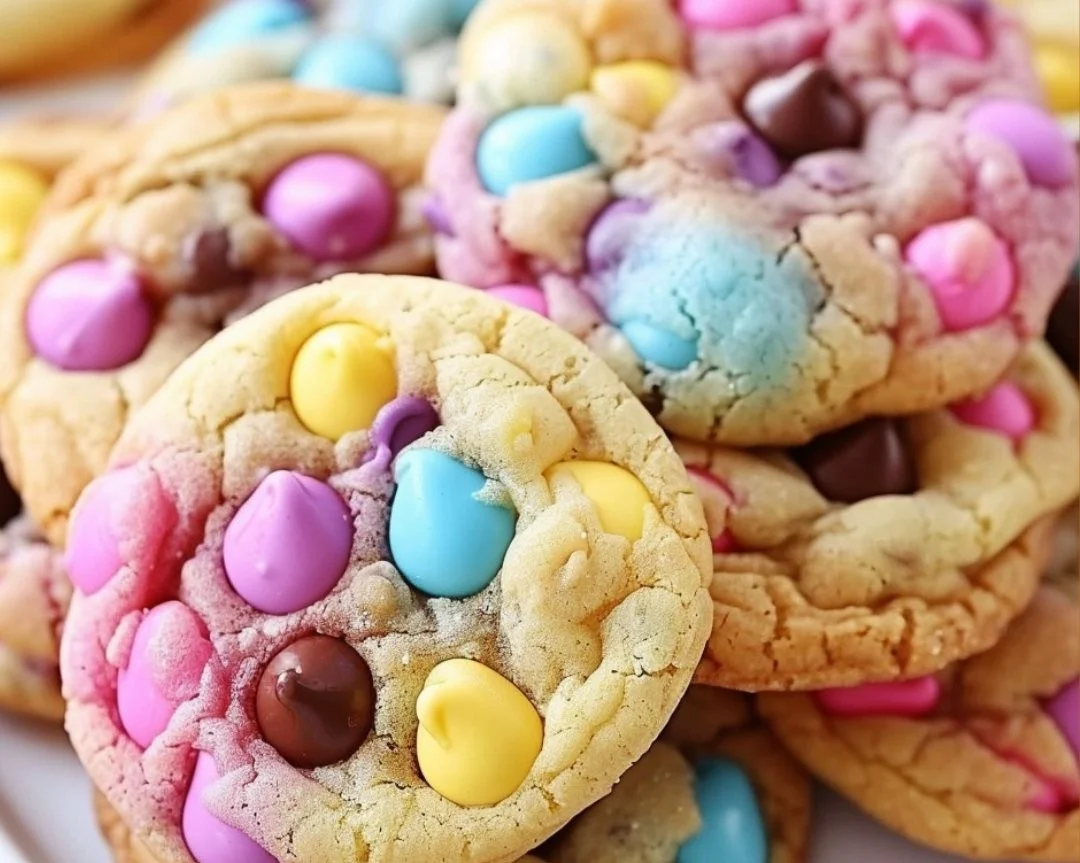 Easter Chocolate Chip Cookies