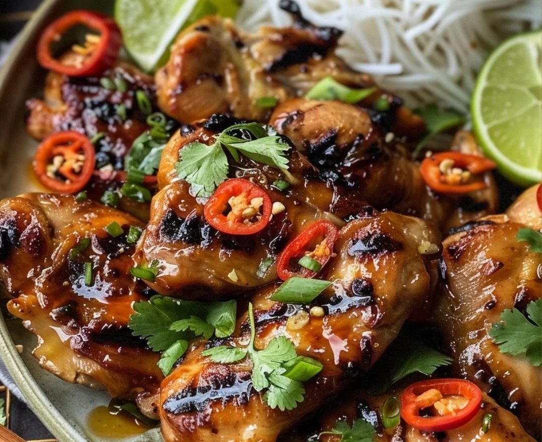Grilled Vietnamese Lemongrass Chicken