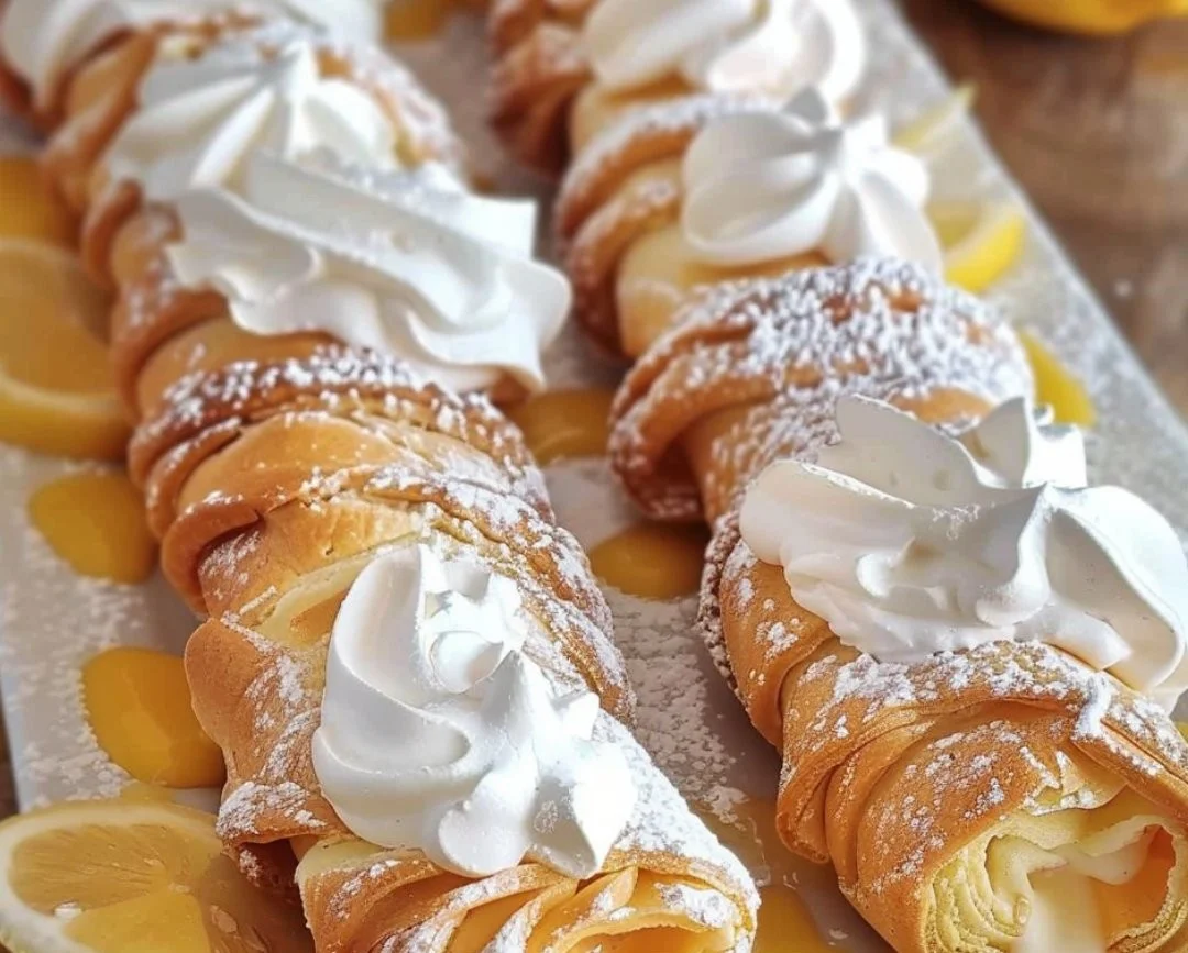 Lemon Meringue Pie Cannoli