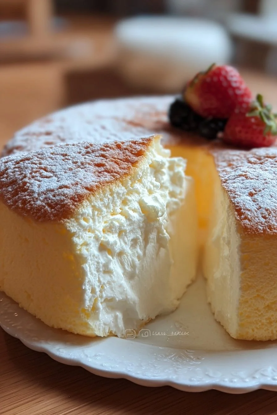 Light & Fluffy Yogurt Cloud Cake