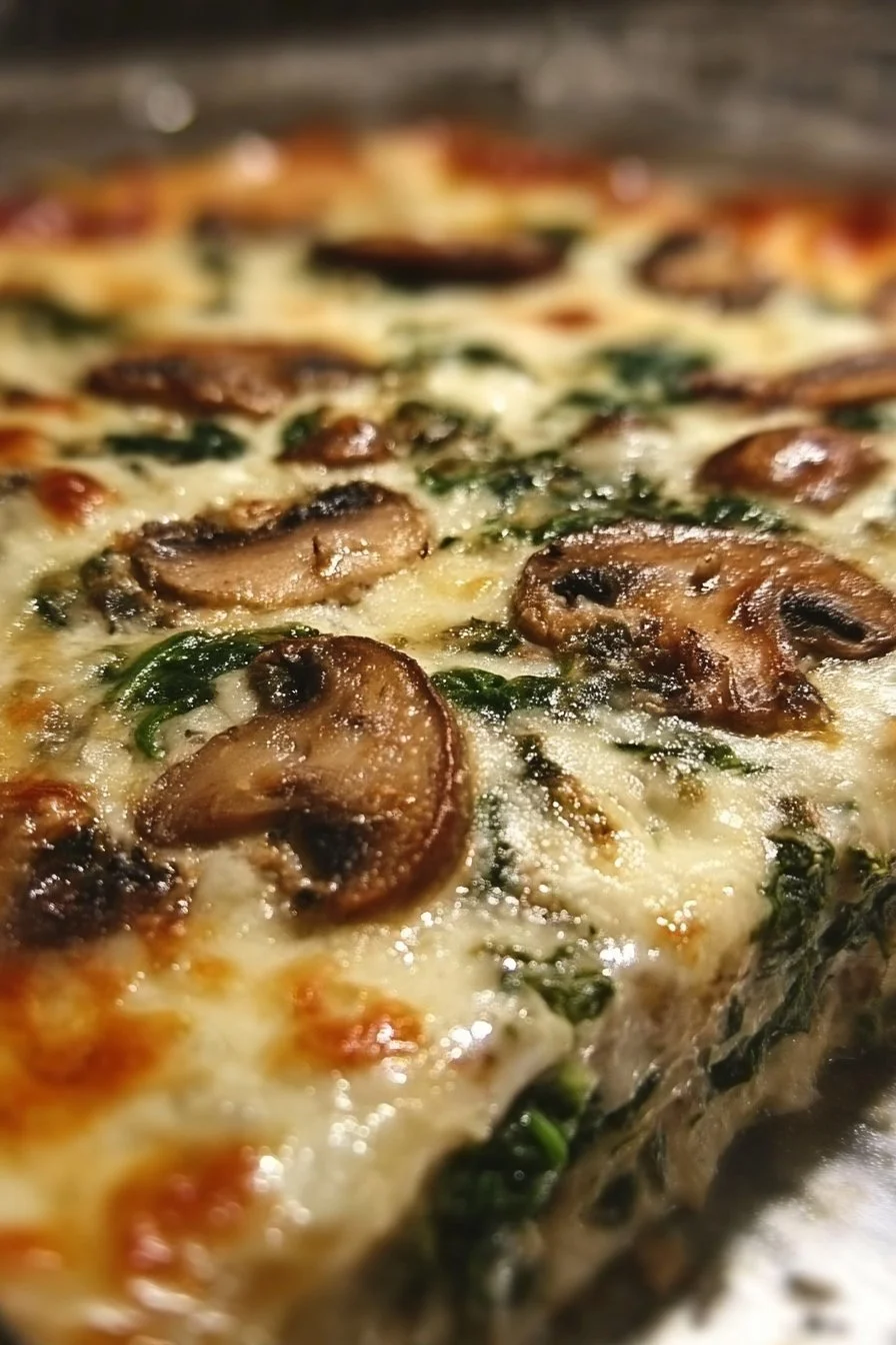 Mushroom and Spinach Lasagna