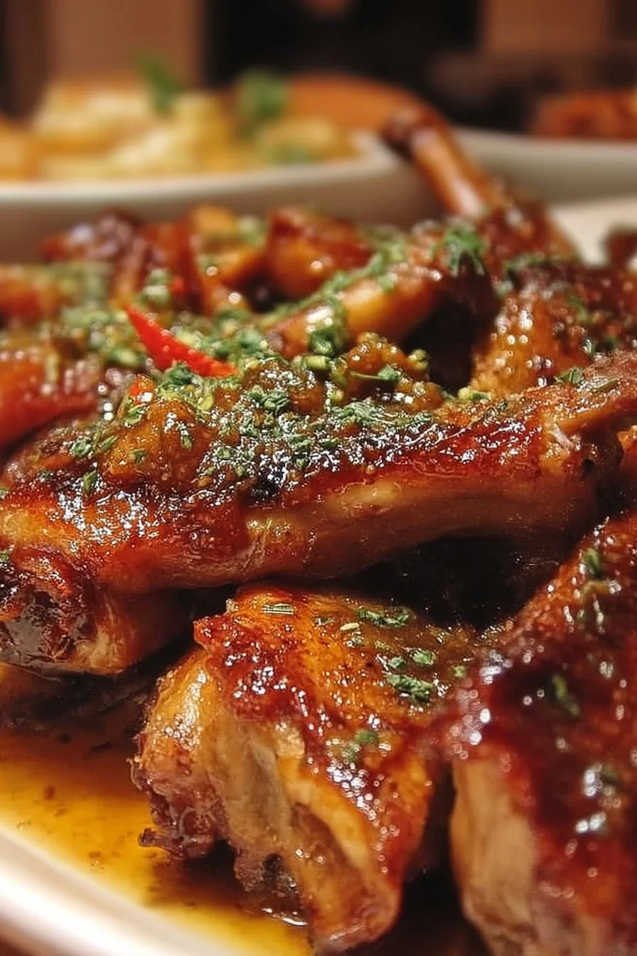 Smothered Turkey Wing Dinner