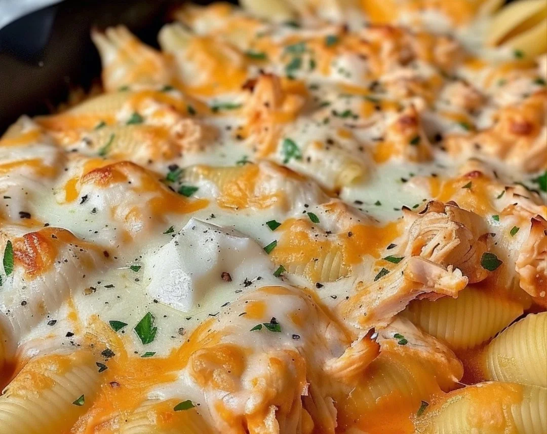 Stuffed Buffalo Chicken Shells