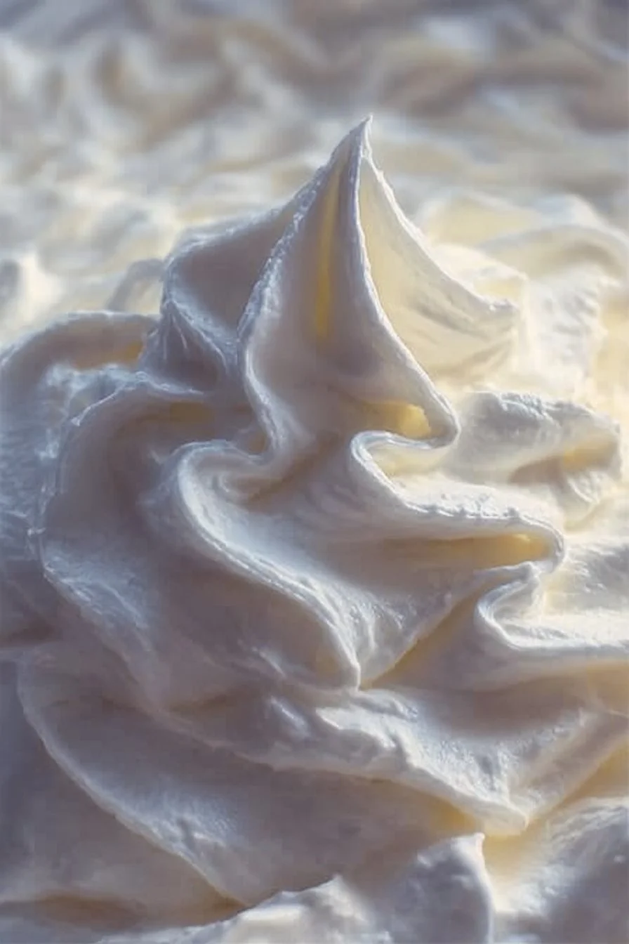 Delicious whipped pudding topped with Cool Whip frosting in a dessert bowl