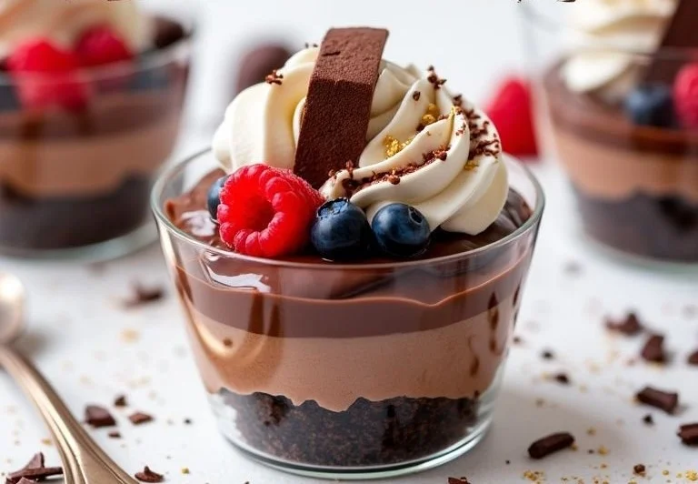 Amazing Mini Chocolate Mousse Cups