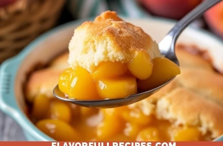Best Homemade Peach Cobbler