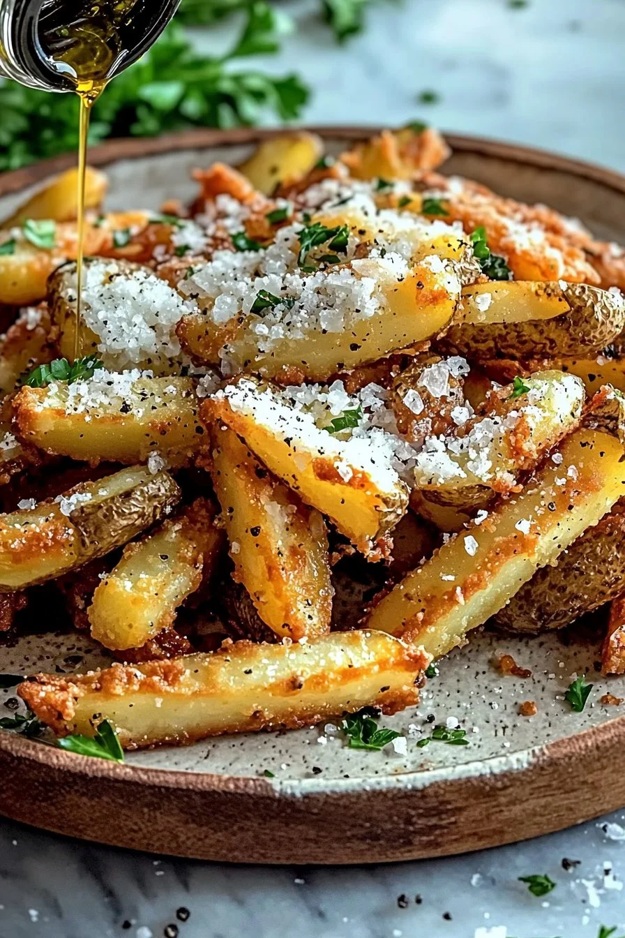 Crispy Parmesan Truffle Fries