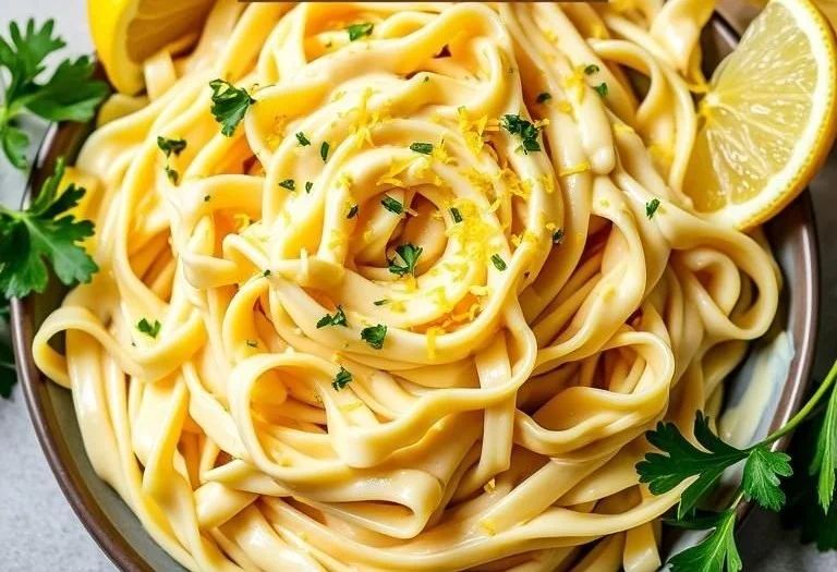Lemon Garlic Cream Sauce