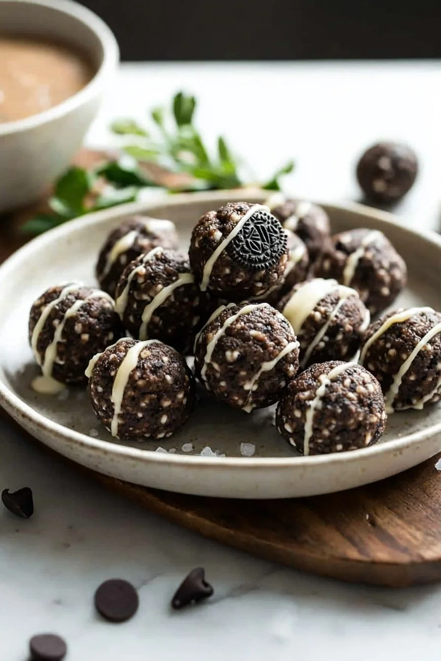 Oreo Protein Balls – No-Bake Healthy Snack