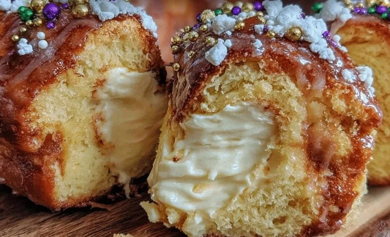 Perfect New Orleans King Cake with Easy Cream Cheese Filling