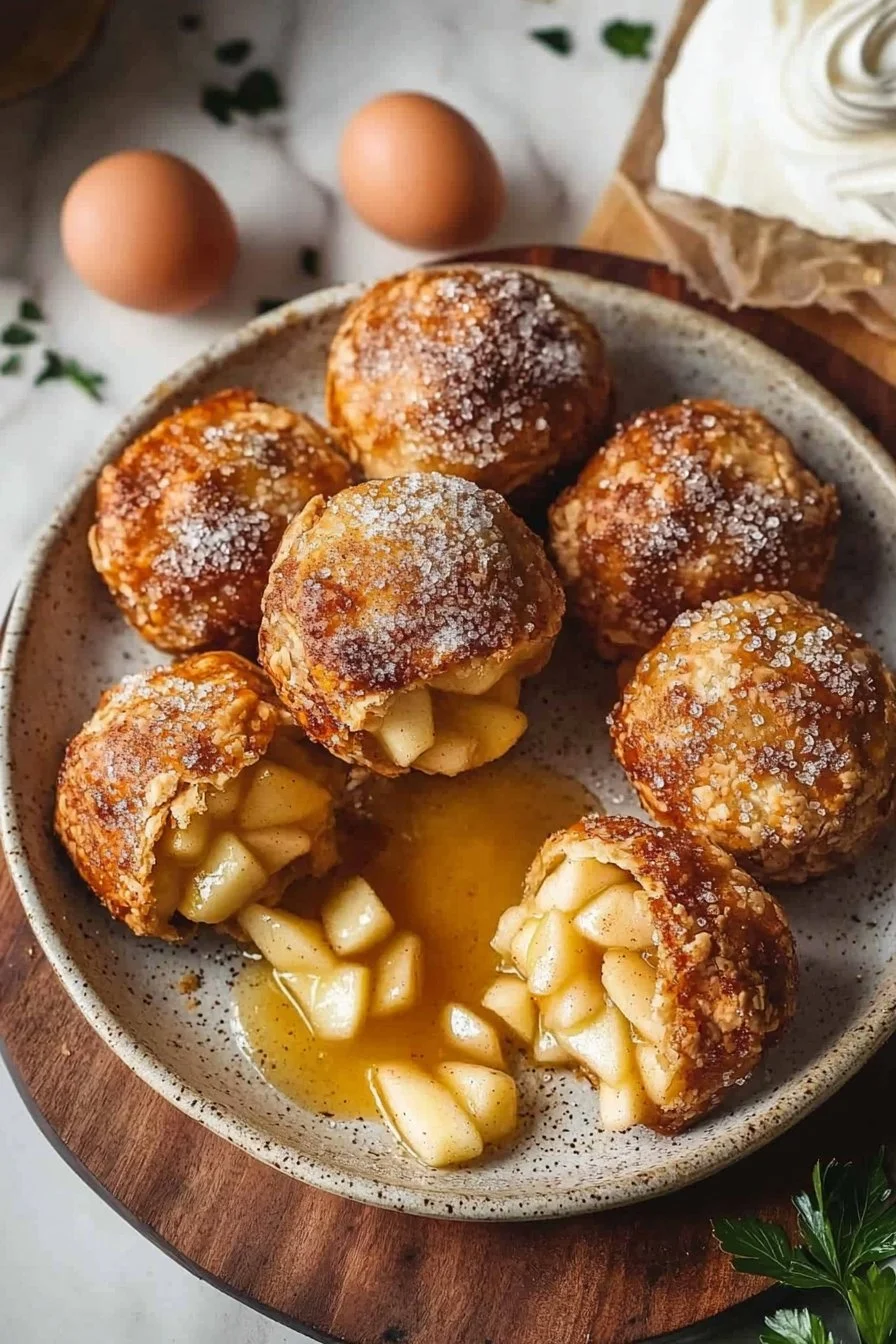 Air Fryer Apple Pie Bombs